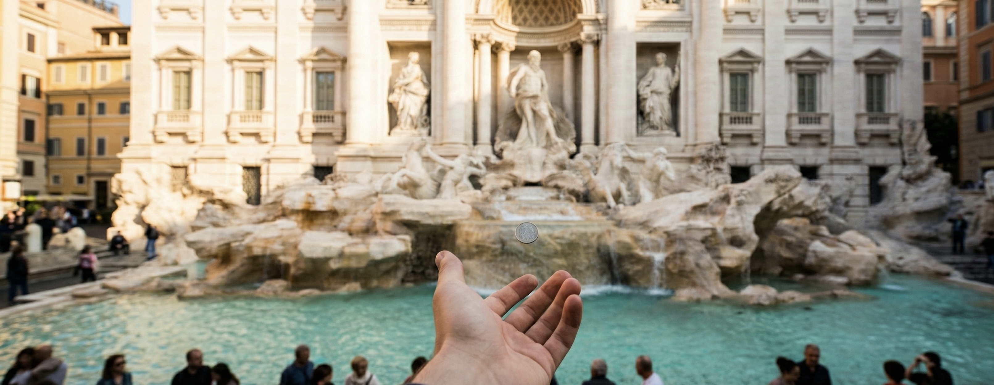 2 евро за право бросить монетку: Треви переходит на платный вход